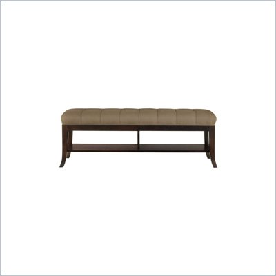 Stanley Furniture Hudson Street Dark Espresso Bed End Bench