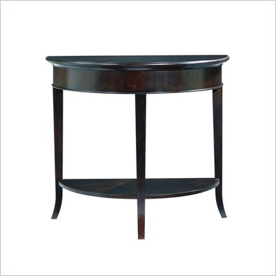 Stanley Furniture Hudson Street Dark Espresso Demi Lune Console