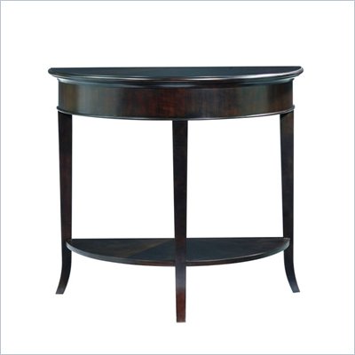 Stanley Furniture Hudson Street Dark Espresso Demi Lune Console II