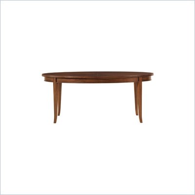 Stanley Furniture Hudson Street Riverside Casual Dining Table in Warm Cocoa Finish
