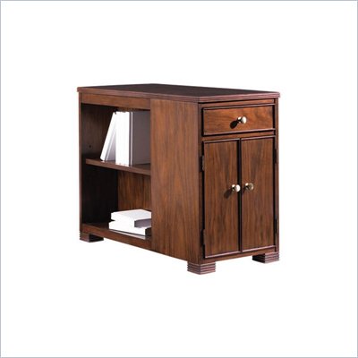Stanley Furniture Hudson Street Warm Cocoa Boulevard Bookcase End Table