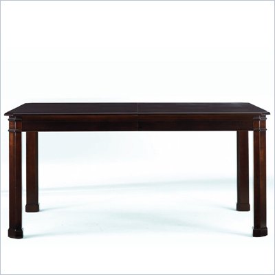 Stanley Furniture Lincoln Park Maple Parsons Table in Dark Java Finish