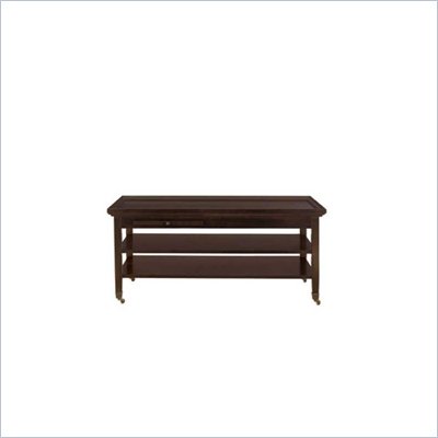 Stanley Furniture Lincoln Park Vogue Wood Cocktail Table in Dark Java Finish