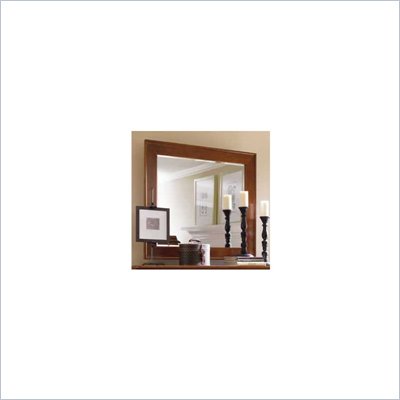 Stanley Furniture Louis Louis Cherry Landscape Mirror in Grand Marnier Finish