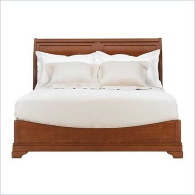 Stanley Furniture Louis Louis Grande Marnier Weston Low Profile Wood Sleigh Bed 3 Piece Bedroom Set