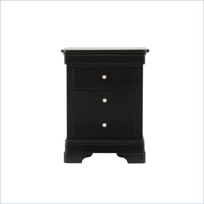 Stanley Furniture Louis Louis Black Opal Night Stand