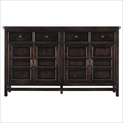Stanley Furniture Modern Craftsman Midcentury Buffet in Mink