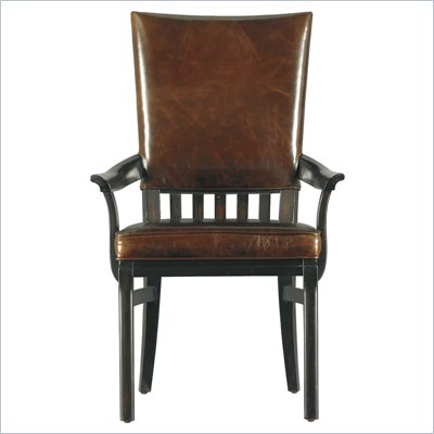 Stanley Furniture Modern Craftsman Morris School Arm Chair in Mink