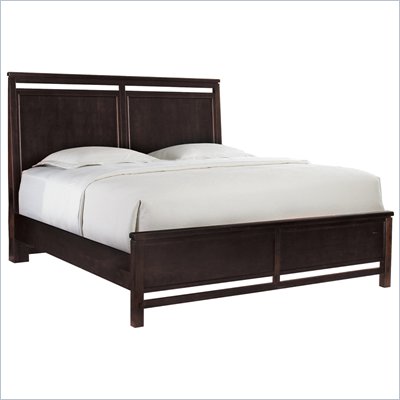 Stanley Furniture Modern Craftsman Cabinetmaker's Panel Bed 6/6 King