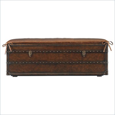 Stanley Furniture Modern Craftsman Bungalow Bench in Mink