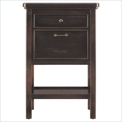 Stanley Furniture Modern Craftsman Telephone Table in Mink