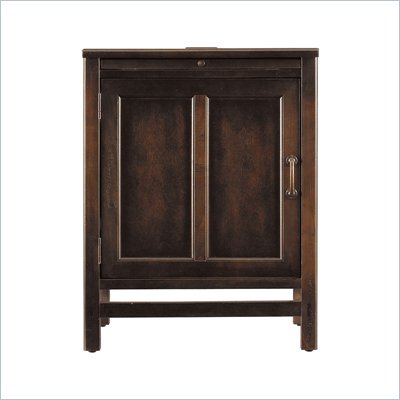 Stanley Furniture Modern Craftsman Woodworker's Door Front Cabinet