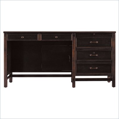 Stanley Furniture Modern Craftsman Woodworker's Drawer Front Desk