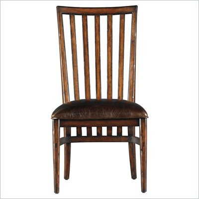 Stanley Furniture Modern Craftsman Farms Side Chair in Saddle