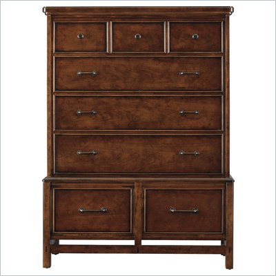 Stanley Furniture Modern Craftsman Cabinetmaker's Drawer Chest