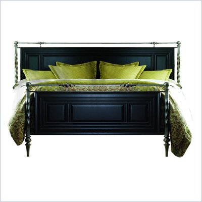 Stanley Furniture Paradise Valley Antique Ebony Haven Metal Bed