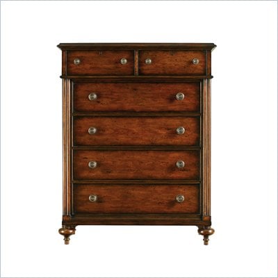 Stanley Furniture British Colonial Drawer Chest in Caribe