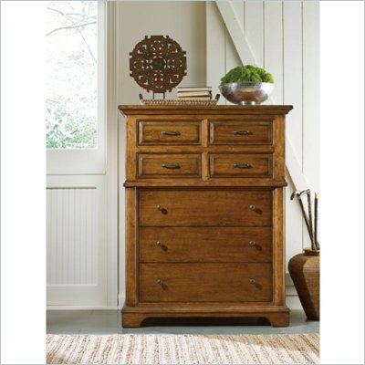 Stanley Furniture Portfolio Bedroom Bungalow Drawer Chest in Straw