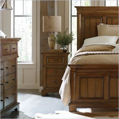 Stanley Furniture Portfolio Bedroom Bungalow Night Stand in Straw