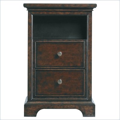 Stanley Furniture Transitional Telephone Table Polished in Sable