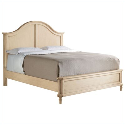 Stanley Furniture Portfolio European Cottage Panel Bed in White
