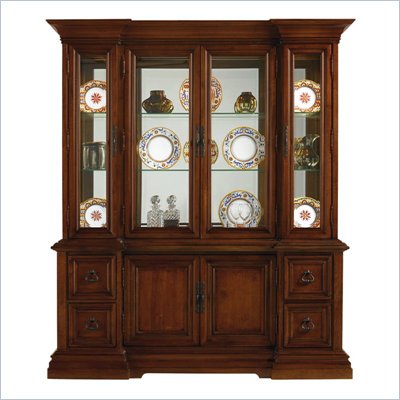Stanley Furniture Santa Barbara Maple Curio China Deck and Base