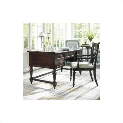 Stanley Furniture Shelter Island 60" Playwright's Executive Wood Writing Desk in Marimba Wood