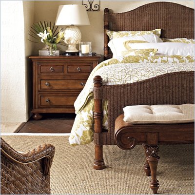 Stanley Furniture Signatures Water's Edge Woven Panel Poster Bed