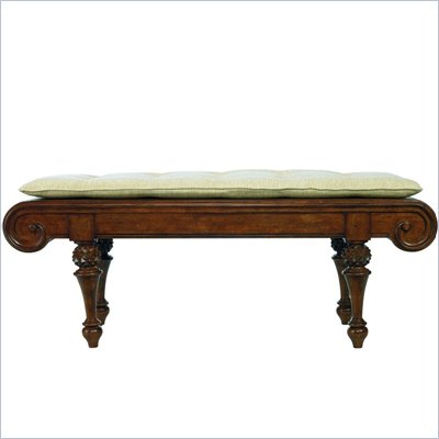 Stanley Furniture Sunset Key Nautilus Maple Shell Bench