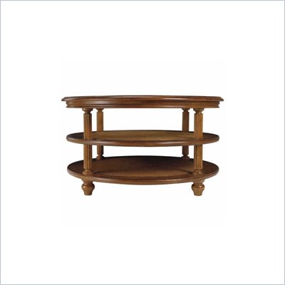 Stanley Furniture Sunset Key Rum Round Cocktail Table Set