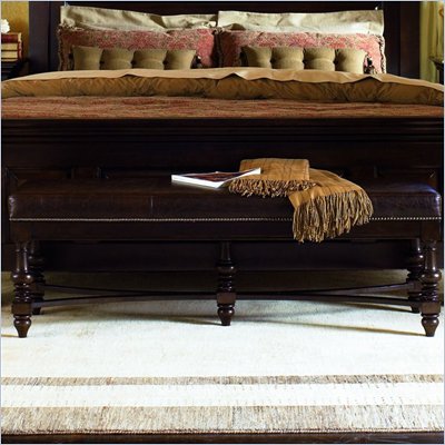 Stanley Furniture Toluca Lake Maple Bed End Bench in Dark Espresso