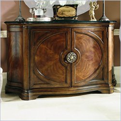 American Drew Bob Mackie Cameo Granite Top Credenza