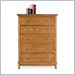 American Drew Sterling Pointe 5 Drawer Chest in Maple Finish