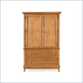 American Drew Sterling Pointe Door Chest Armoire in Maple