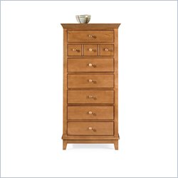 American Drew Sterling Pointe 7 Drawer Lingerie Chest in Maple Finish