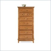 American Drew Sterling Pointe 7 Drawer Lingerie Chest in Maple Finish