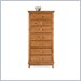 American Drew Sterling Pointe 7 Drawer Lingerie Chest in Maple Finish