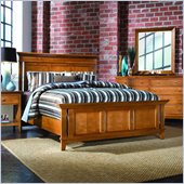American Drew Sterling Pointe Panel Bed in Maple Finish