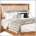 American Drew Sterling Pointe Slat Headboard in Maple Finish