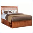 ADD TO YOUR SET: American Drew Sterling Pointe Storage Platform Bed in Cherry Finish