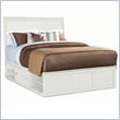 ADD TO YOUR SET: American Drew Sterling Pointe Underbed Storage Platform Bed in Off-White Finish