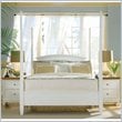 ADD TO YOUR SET: American Drew Sterling Pointe Poster Bed in Off-White Finish