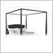 American Drew Sterling Pointe Poster Bed Canopy Frame - Black