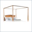 ADD TO YOUR SET: American Drew Sterling Pointe Poster Bed Canopy Frame - Maple