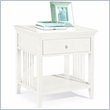 ADD TO YOUR SET: American Drew Sterling Pointe Single Drawer Nightstand in Off-White