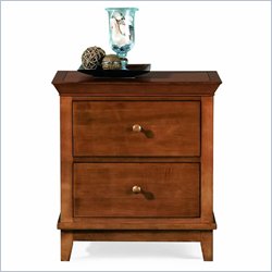 American Drew Sterling Pointe Two Drawer Nightstand in Cherry