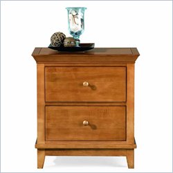 American Drew Sterling Pointe Two Drawer Nightstand in Maple