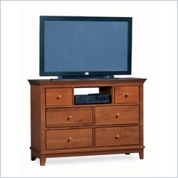 American Drew Sterling Pointe Fully Assembled TV Stand in Cherry Finish