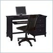 American Drew Sterling Pointe Computer Desk - Black by American Drew