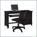 American Drew Sterling Pointe Wood Computer Desk in Black